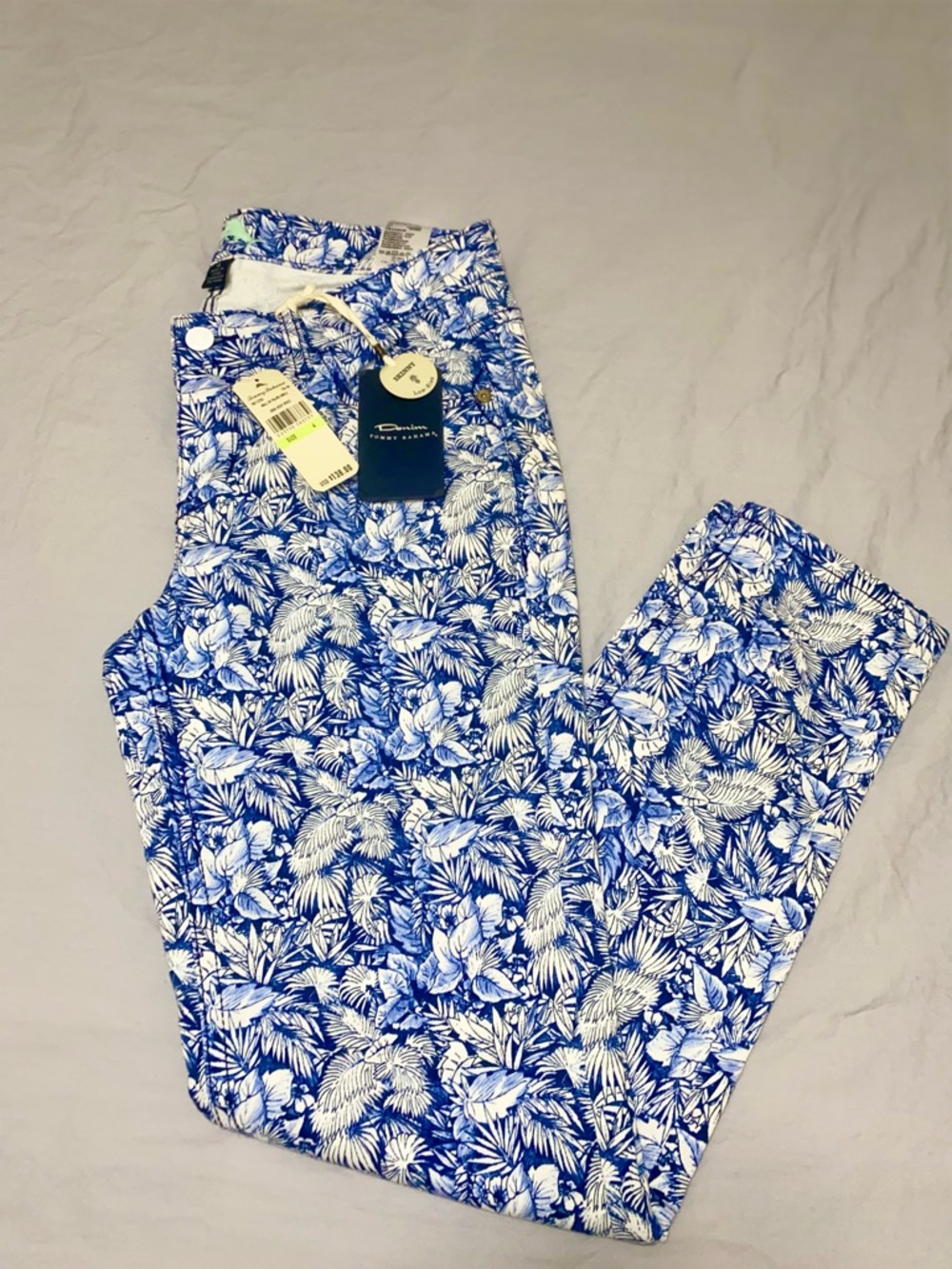 Tommy Bahama NWT Women’s Wall of Palms Ankle Pants in Deep Space